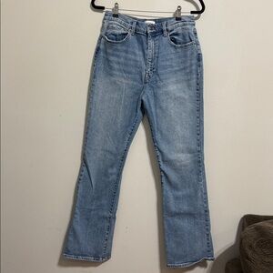 Pistola Dana Jean High Rise Boot Cut Light Wash Size 30